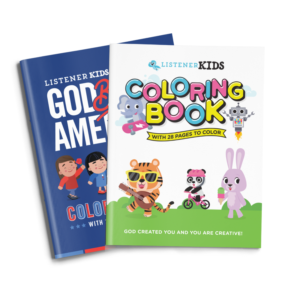 BUNDLE: Coloring Books – Listener Kids