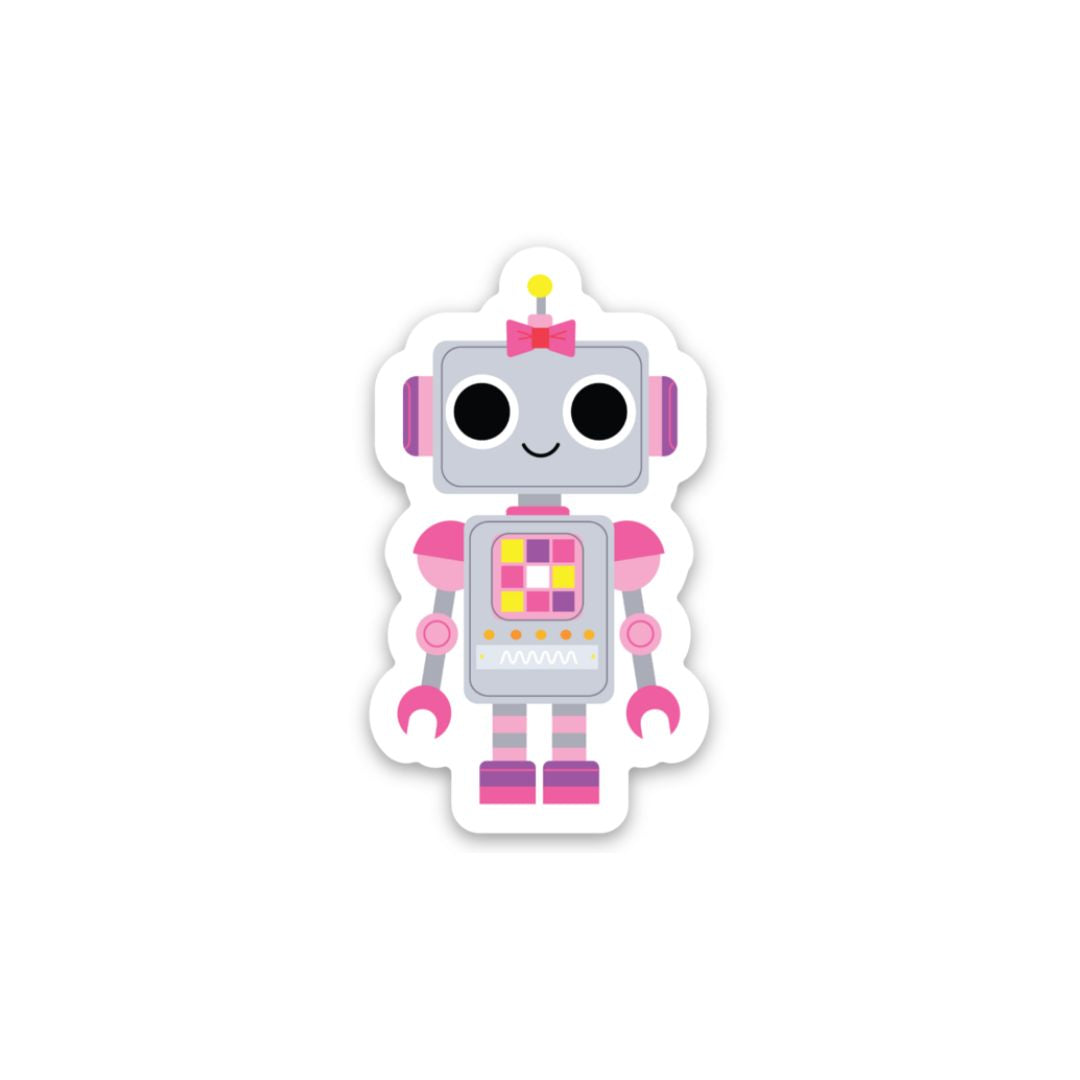 PLUSH: Mini Jett the Robot (with removable keyring/bag clip