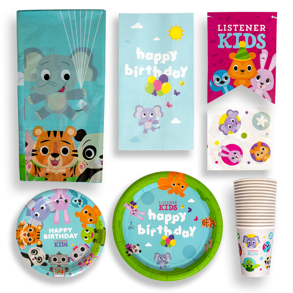 HAPPY BIRTHDAY PARTY CUPS