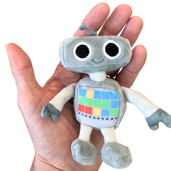 Listener Kids Stuffed Robot Plush Toy Jett The Robot